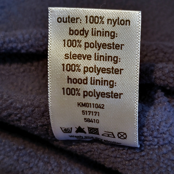 CHEROKEE ♡ Navy Long Sleeve Zip Hooded Soft Warmly Lined Coat Jacket 3-6M - Picture 13 of 16